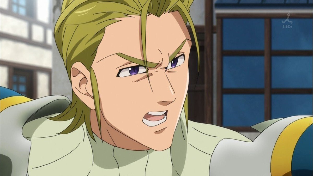 Hono Twitterren ハウザー誕生日おめでとう 聖騎士の中でダントツで好き ギルとのシーンと戦ってる時のシーンがめっちゃ好き アニメ七つの大罪神々の逆鱗 楽しみすぎ ハウザー 七つの大罪
