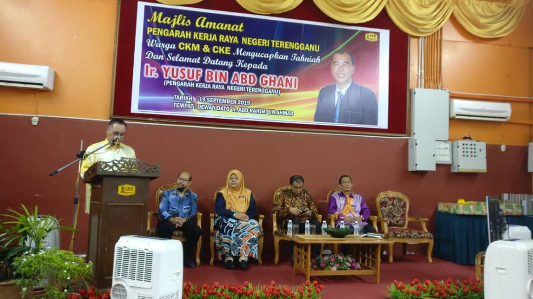 Terima kasih diucapkan kpd Pengarah Kerja Raya Negeri Terengganu <a href="/yusufghani200/">تذكرة</a> atas amanat yg disampaikan kpd warga CKMNT &amp; CKENT. InsyaAllah nasihat &amp; panduan yg disampaikan akn dimanfaatkan sebaiknya bg memastikan JKRNT trs cemerlang

<a href="/adamsidekgmail1/">Adam Sidek</a> <a href="/razgrid1/">🇲🇾 Razdwan Kasim</a> <a href="/JKRTerengganu/">JKR Terengganu</a>