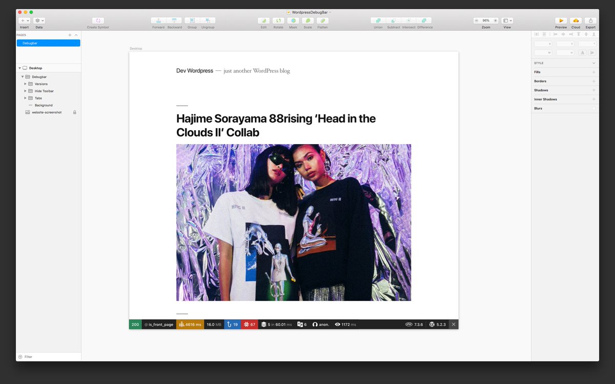brianvarskonst's tweet image. Miss something at my local development env. #wordpress #debugbar