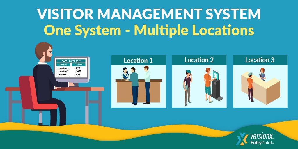 versionxltd's tweet image. View all visitor details across all branches using just one #visitormanagementsystem. Useful for business, schools, offices, residential apartments. 

Call to know more:  versionx.in/visitor-manage…

#versionx #visitorsoftware #Facilities #FacilitiesMgmt #startup #startupindia