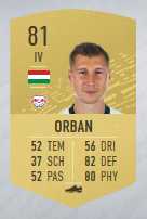FoxTradingFUT's tweet photo. It's always clever to invest in high rated non rare gold cards. An example is Willi Orban. He is 81 rated, plays in Bundesliga and is Hungarian. Maybe some people will use him for the Hybrid Nations SBC's, this cause an increase of his price. You can pick him up for less than500c https://t.co/l1fJonlMp2