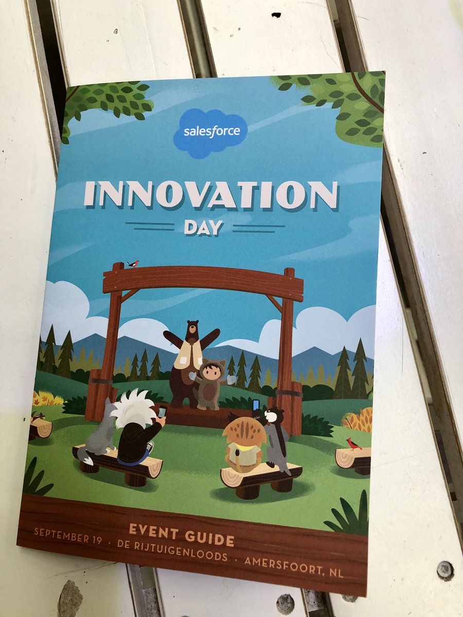 simoneversteeg's tweet image. Let’s start! #salesforceinnovationday