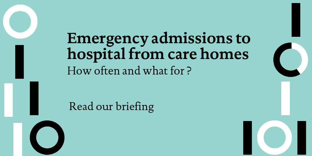 Are you at #KFcarehomes today? 

Don't miss <a href="/ThereseTHF/">Therese Lloyd</a>'s session at 11.45 on evidence-based lessons from the enhanced health in care homes models.

Read more about this work in our #ImprovementAnalytics Unit briefing: health.org.uk/publications/r…