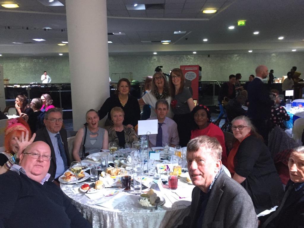 This one is for all our amazing volunteers, ecstatic that we won a #SpritofManchester award this evening. Celebrating the hardwork and commitment of our 1st class volunteers 🏆🏆🏆🏆🏆