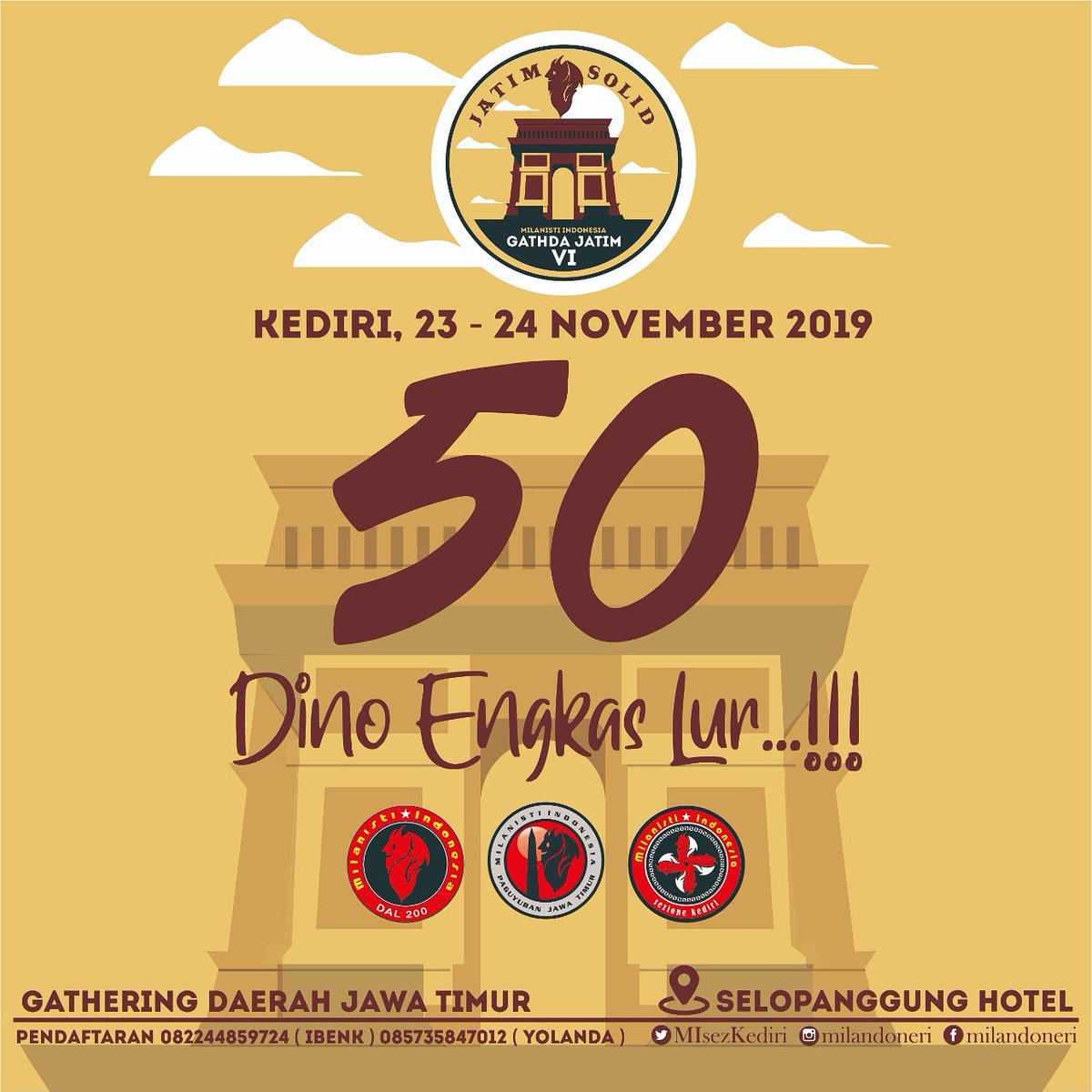 sekét dino engkas lur...!!! #Gathda6JATIMSOLID