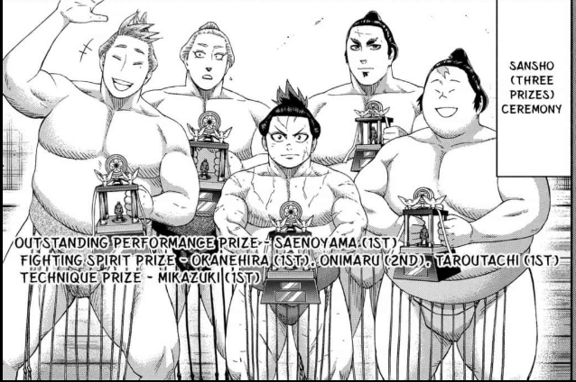 Read Hinomaru Zumou Chapter 61 : I Love Sumo on Mangakakalot