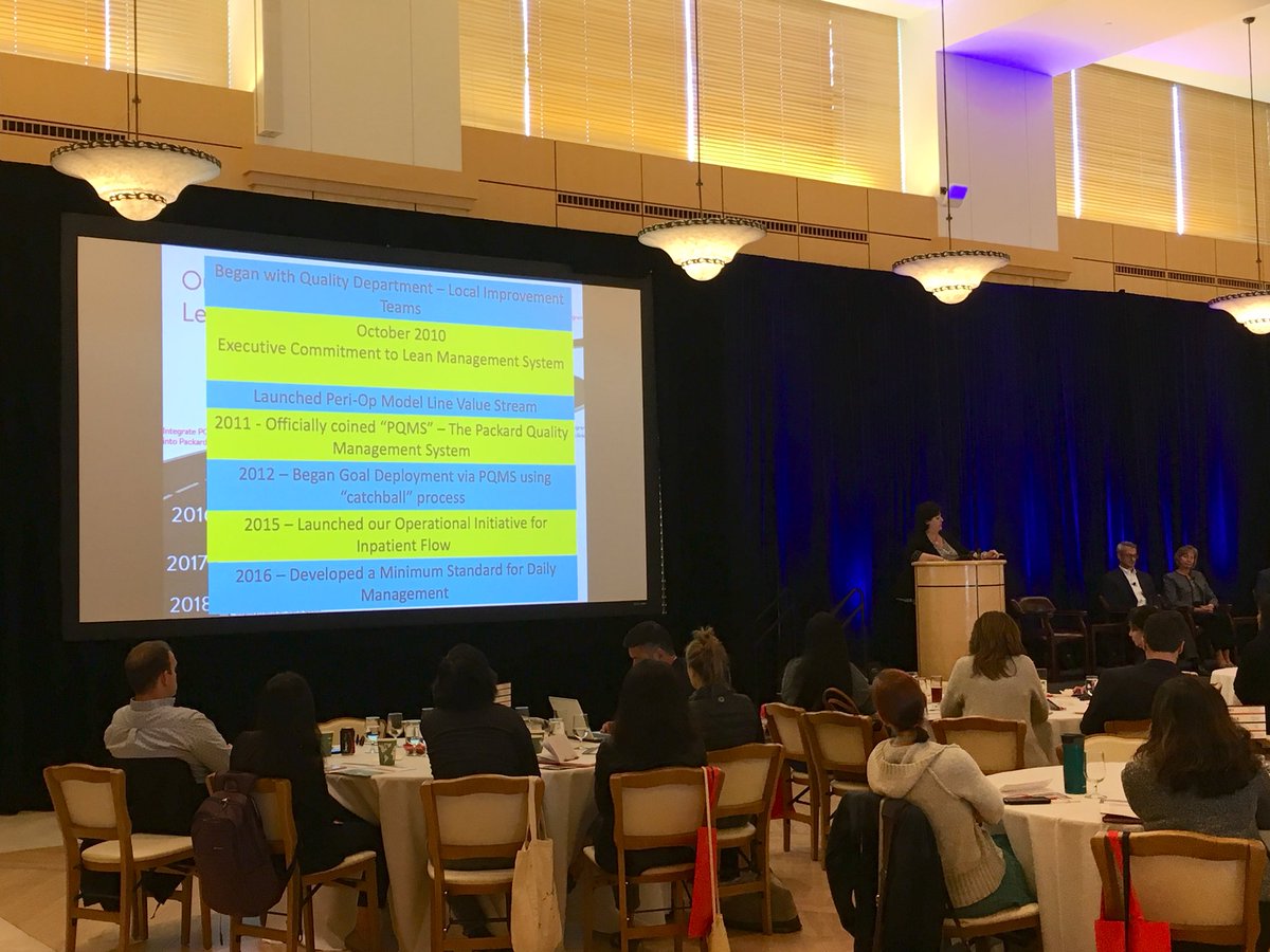 LeanAcademic's tweet image. “Whenever we’ve asked, ‘should we keep going?’ The answer was yes.” -Luanne Smedley on Stanford Children’s Health Lean journey despite setbacks and challenges. #leanhealthcare