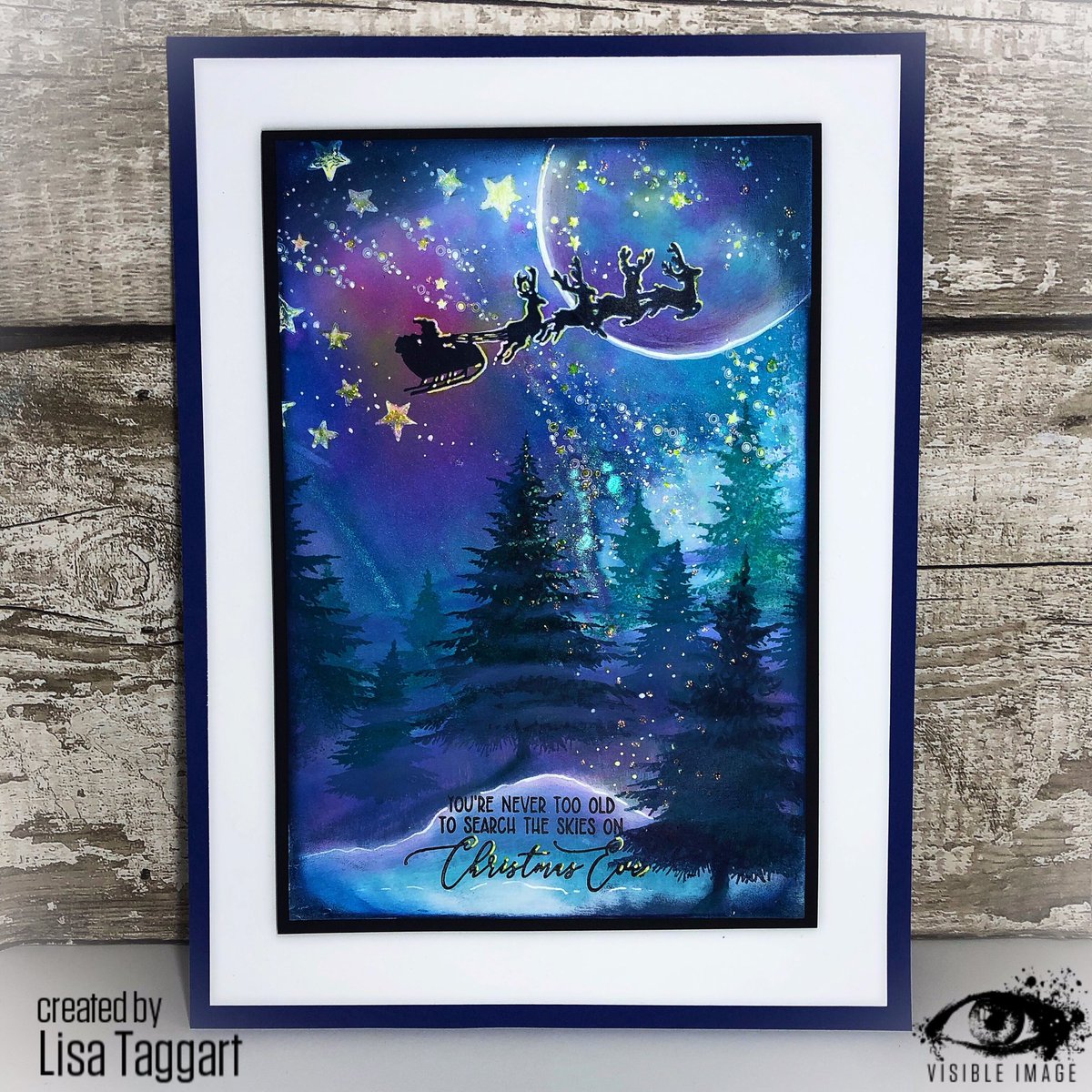 visible_image's tweet photo. Stunning Christmas inspiration by Lisa Taggart over on our blog today 💜🎄✨ https://t.co/iaB6k6KwML #christmasstamps #christmastreestamp #mixedmediaart #visibleimagestamps #dylusionssprays #oxideinks https://t.co/xt1Os95HoY