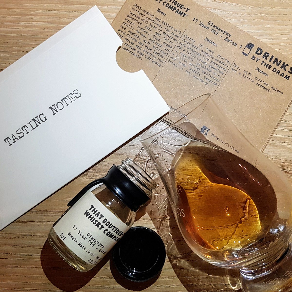 MaltMusings's tweet photo. Contrinuing tonight's Highland fling with a @Glengoyne 17yo from @DrinksByTheDram @BoutiqueyWhisky #DramGoodClub look at the colour on that! https://t.co/vKavXUHlC7