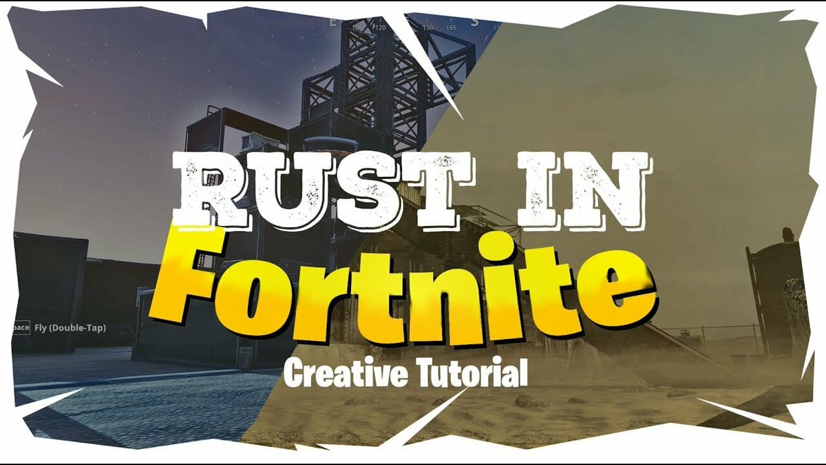 RUST IN FORTNITE! (Creative Mode Tutorial) 
Link: tinyurl.com/y234q5ys
##CallofDuty #black #BlackOps #bo1 #CallofDuty #creative #creativedestruction #creativemodefortnite #creativemodefortniteglitch #creativetutorials #creativemode #epicfortnitemap #fortnitebuilder