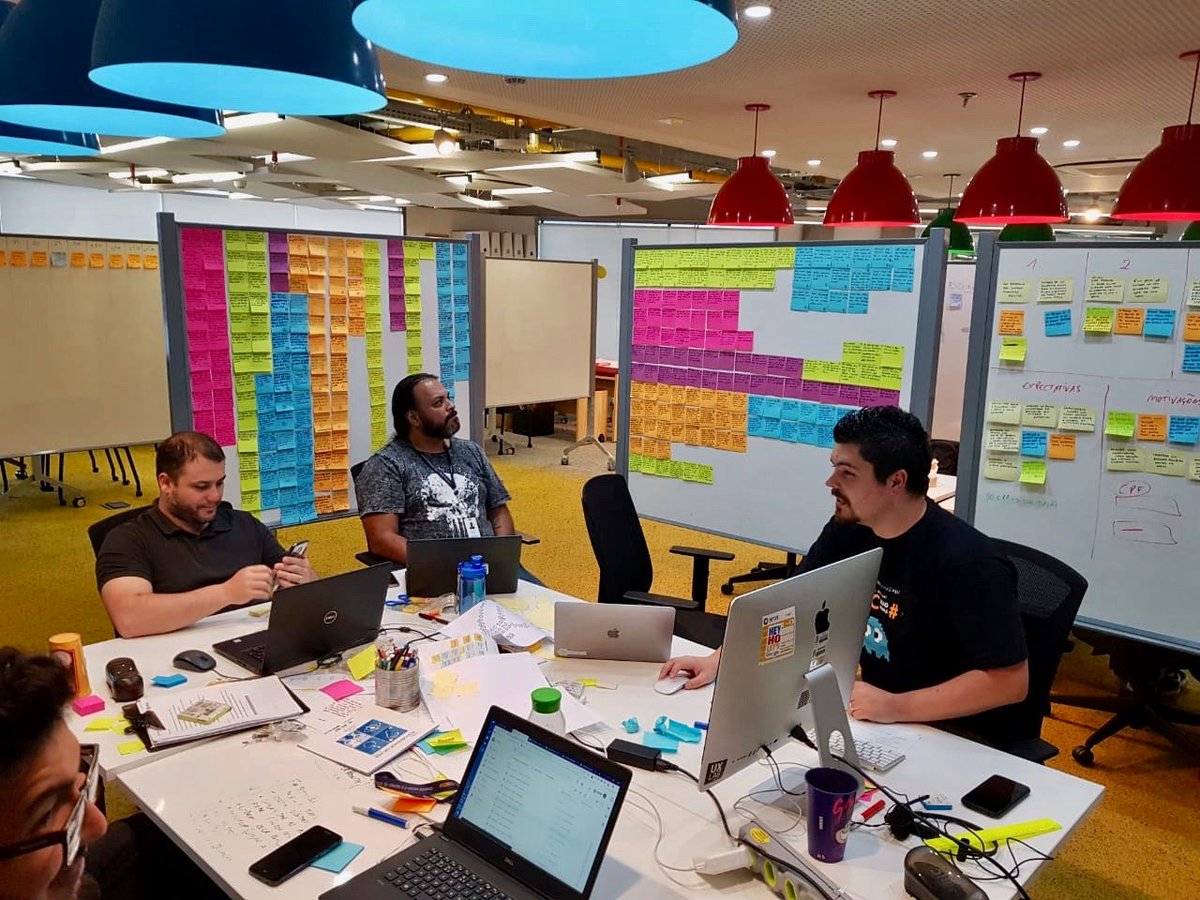 UXLabSP's tweet image. O projeto Plataforma Financial está a todo vapor para proporcionar uma melhor experiência para mais pessoas. Os clientes já foram entrevistados, e agora, as entrevistas estão sendo analisadas. 

#UXLabFAZ #UXLabDays