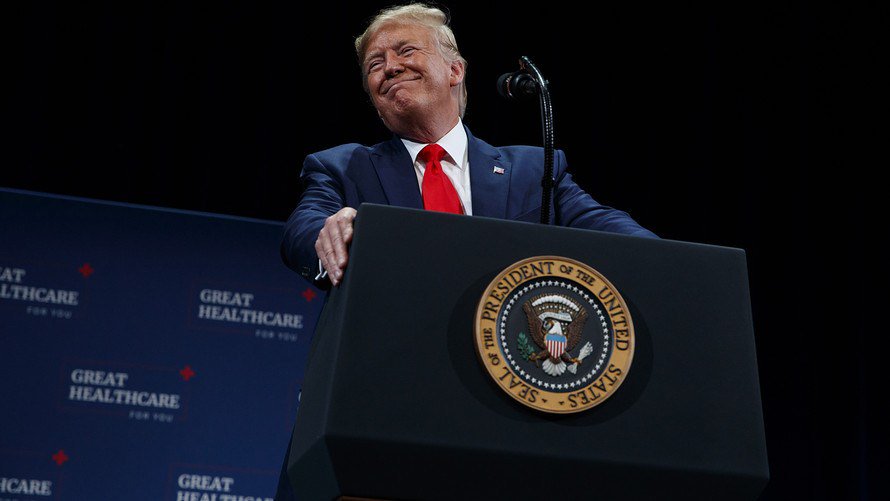 Clean1Air's tweet image. Trump accuses Democrats of seeking to obliterate Medicare bayintegratedmarketing.wordpress.com/2019/10/03/tru…