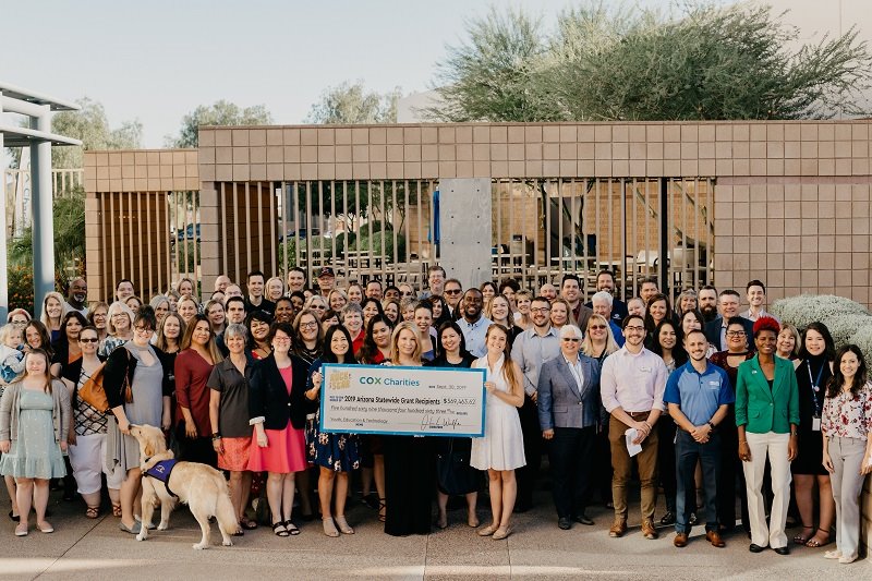 DCWM has been awarded $3,000 from Cox Charities in support of free family programming at our Cox First Fridays. This gift is part of nearly $570,000 given to local nonprofits this year, thanks to Cox employees in AZ. Join us at 5 pm tomorrow for Pumpkins, Puppies and Popcorn!