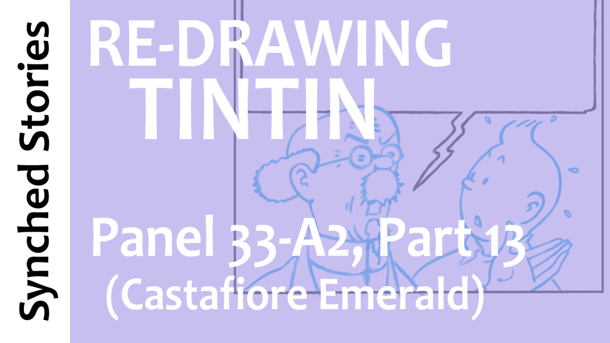 #ud11comic #unlimiteddanger #makecomics #makingcomics #comic #comics #comicbook #comicbooks #indiecomics #webcomics #bd #tintin  #draw #drawing

NEW: "Re-drawing Tintin: Panel 33-A2 in The Castafiore Emerald -- 
Part 13: Inking the Panel Frame &amp; Balloon"

youtu.be/87qhl3YV2vQ
