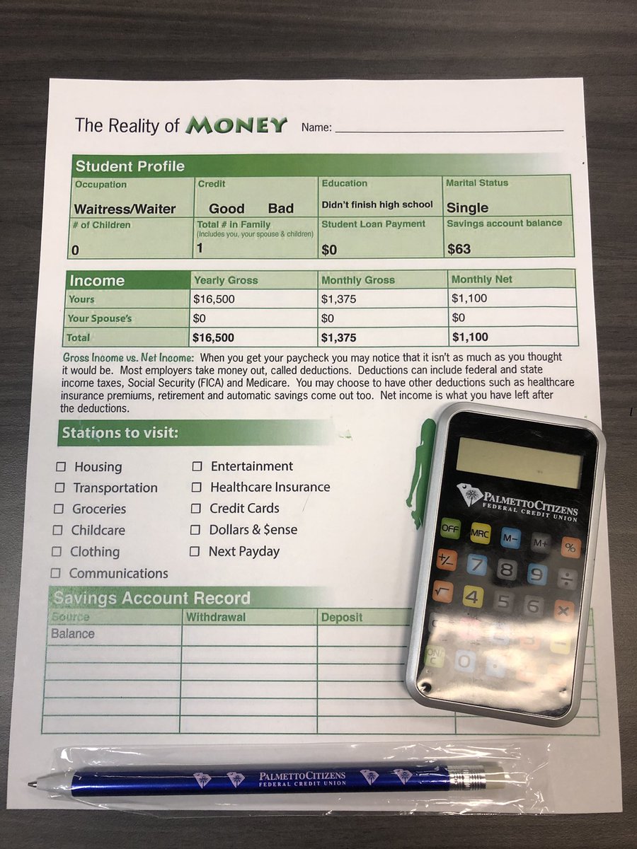 K_Bake_'s tweet photo. A huge thank you to Marcia Pierce and @PCFCU for this great activity with my AVID students today. The ss definitely got a chance to learn the importance of managing their money and SAVING. Also, a huge thank you to @schmitz_lara for assisting! BMSatRSD2 #BMSAVID #BMSMakeItHappen https://t.co/8lO3Ax2EVe