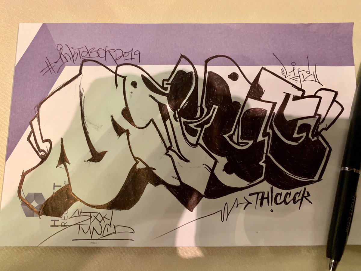 ManeRok's tweet photo. #Inktober2019
Thiccck
#LIFECrew
#PenGame https://t.co/JQ3FheYl9s