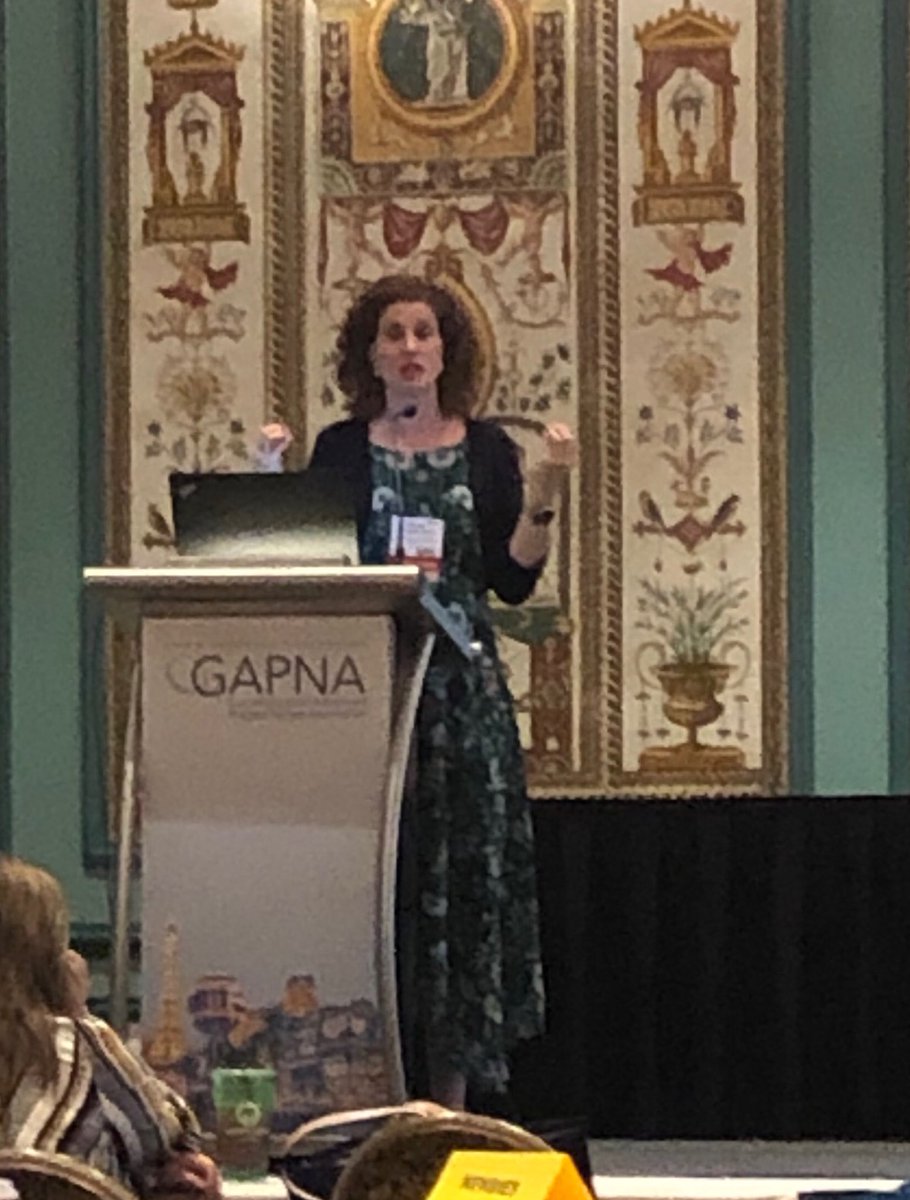agingsense1's tweet photo. ⁦@MelissaBPhD⁩ helping advance the presence of Gerontological Advanced Practice Nursing #GAPNA2019 https://t.co/J6uUKtMbB1