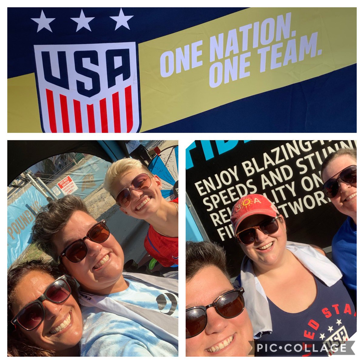 Having a blast out there with these loyal and happy AT&amp;T customers!! #USA #MobileMadness @mPinoe where are you!? @geauxlego <a href="/404girl/">Betsy Francis</a> <a href="/GeyerBrittany/">Brittany Geyer</a>