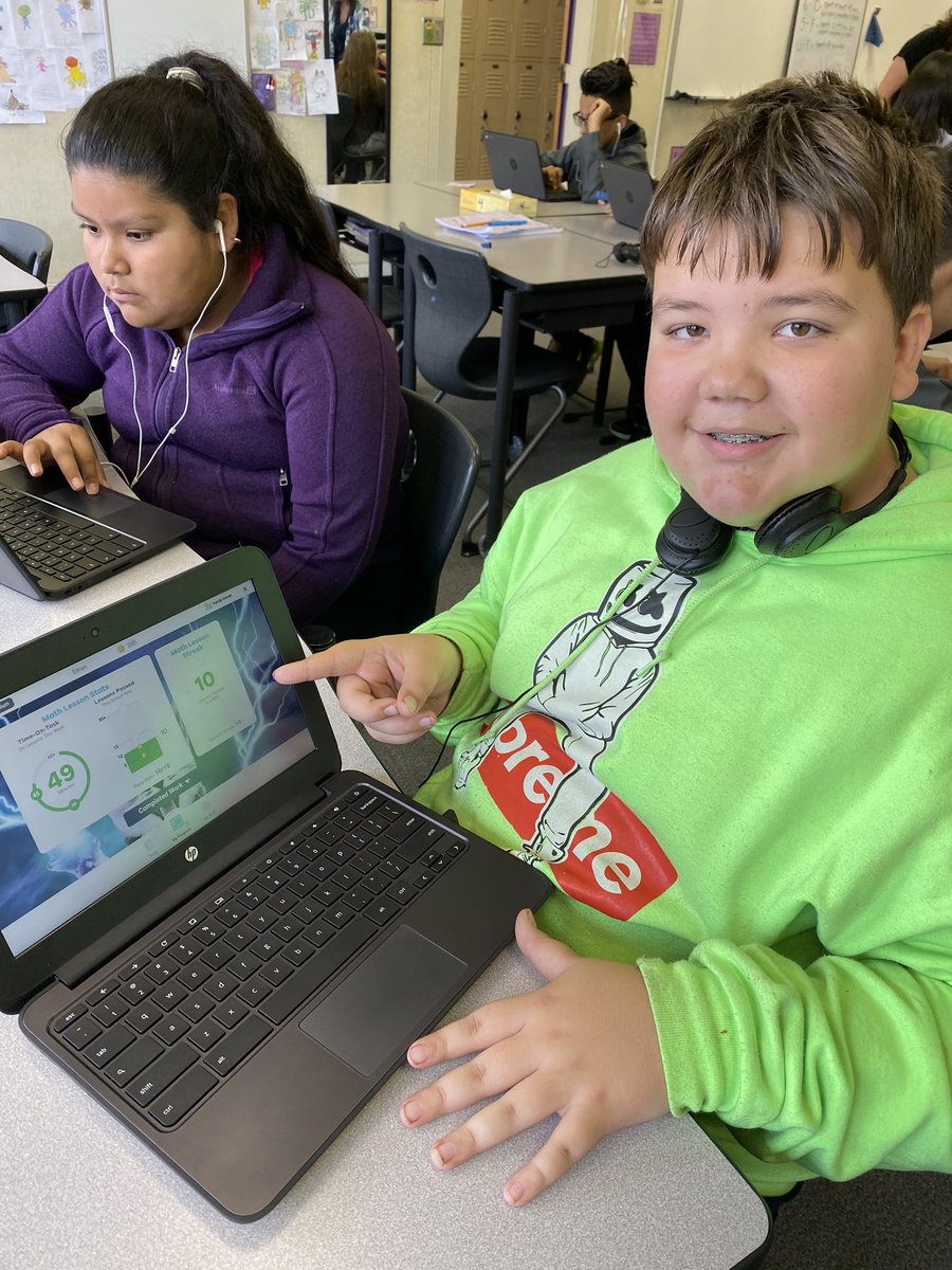 WOMSwolverines's tweet photo. Look how many lessons I passed on iReady! Proud 6th graders working hard to reach their fullest potential. EPIC! #MathGrowthMindset @WOMSwolverines @greshamschools @mathpenny https://t.co/JYo4gFAp7O