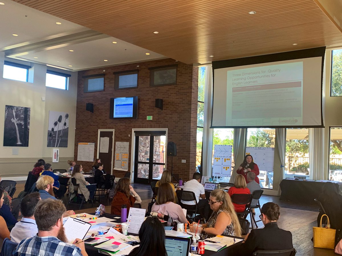 caedpartners's tweet photo. Phenomenal experience hearing from Leslie Hamburger @WestEd about ways in which we can #enhance #opportunities for #ELs in the classroom! #mathincommon https://t.co/HFRWvo3OIK