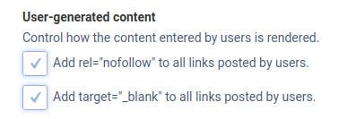 justcommentscom's tweet photo. Now you can opt-in to render all user-posted links so that the open in a new window/tab by default! https://t.co/zeaDBWdTXO