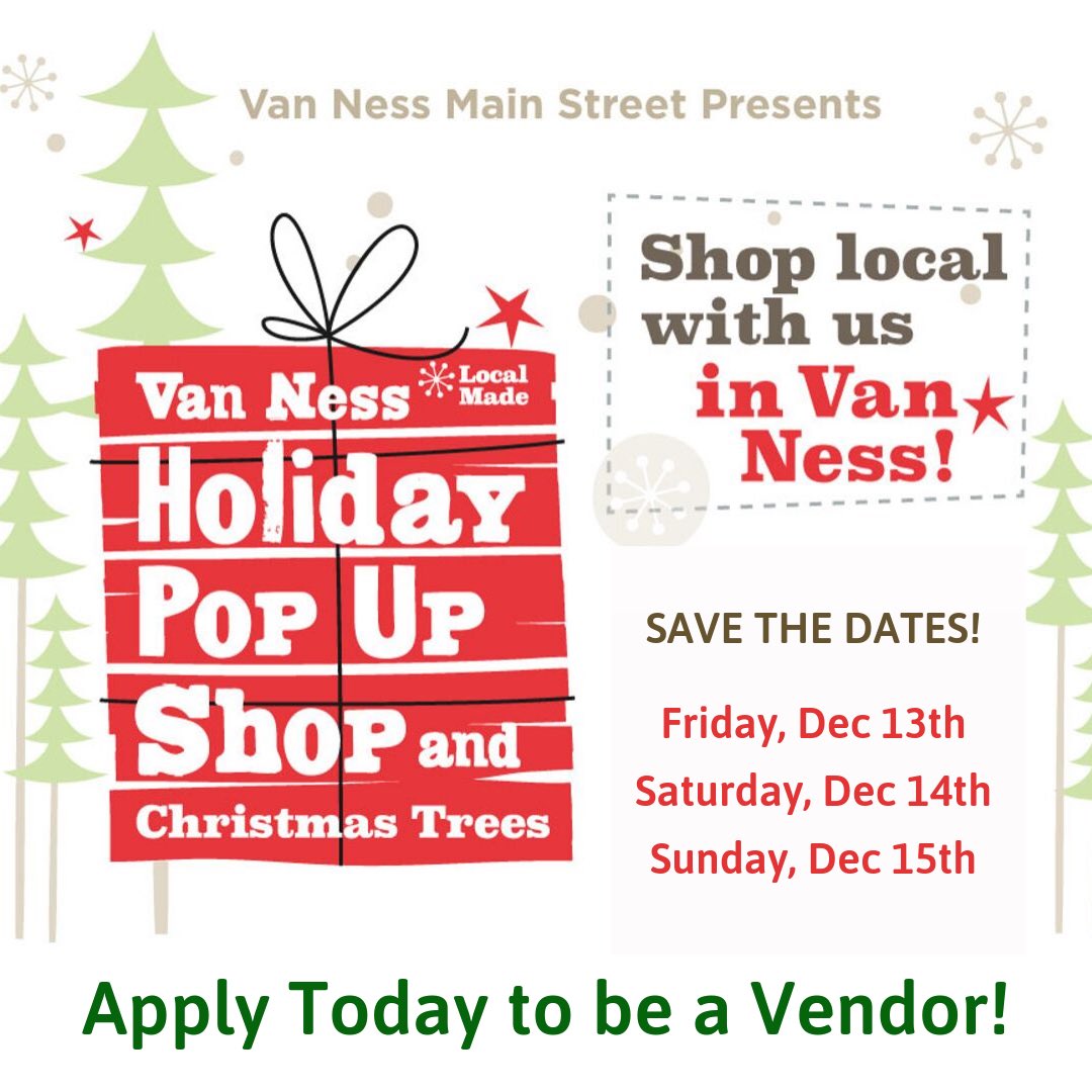 SmallBizDC's tweet photo. ๐ขCalling all #DCMakers! Believe it or not, the 2019 #holiday season is right around the corner ๐๐๐. Apply today for the 4th Annual @VanNessMainSt Holiday Pop-Up to get your goods in front of #DCProud local shoppers! #ShopSmallDC #SmallBizDC
โก๏ธhttps://t.co/DToM3gke66 https://t.co/1f9Heki4LM