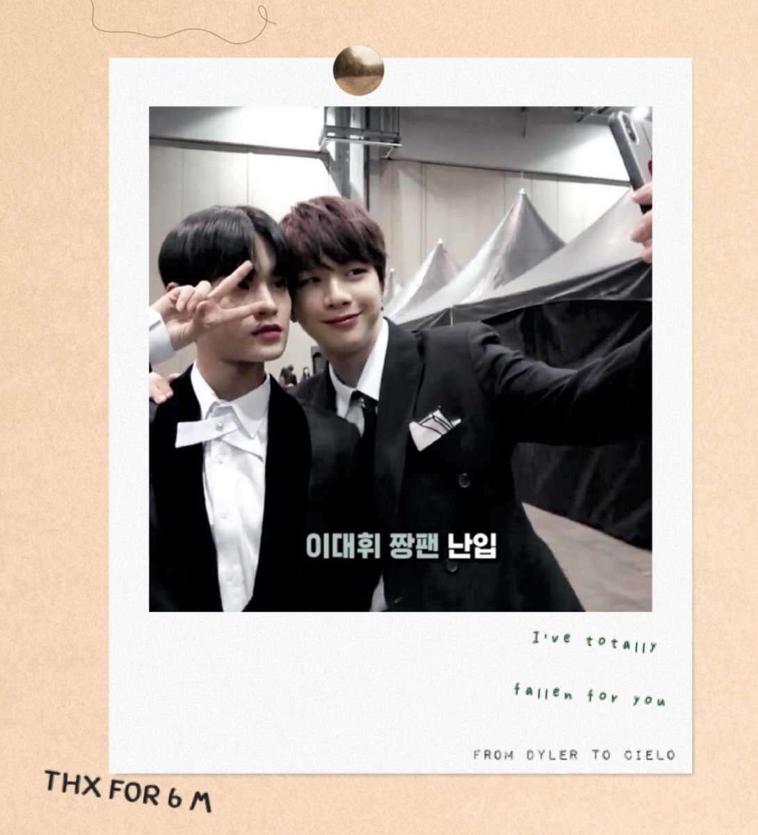 i think you're the one ✨
6M w/ you