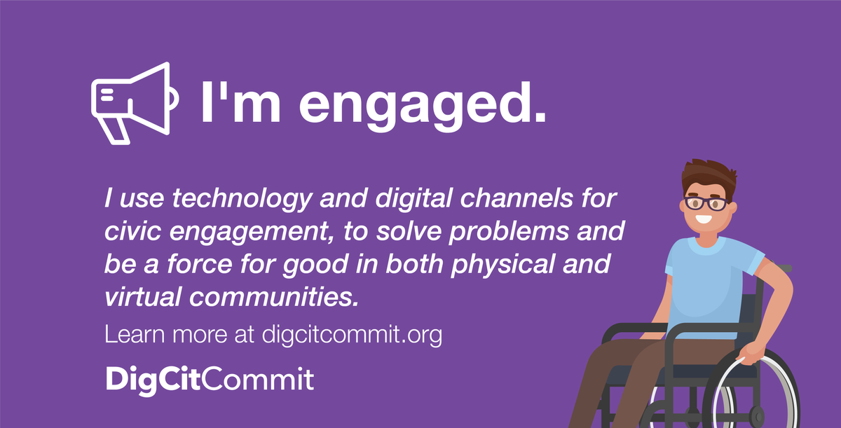 ISTE_ASCD's tweet photo. What will you do to promote digital citizenship this year? Take the #DigCitCommit at https://t.co/O8kdlVPrmk. #DigCit #DigitalCitizenship https://t.co/2h3L1XuEPp