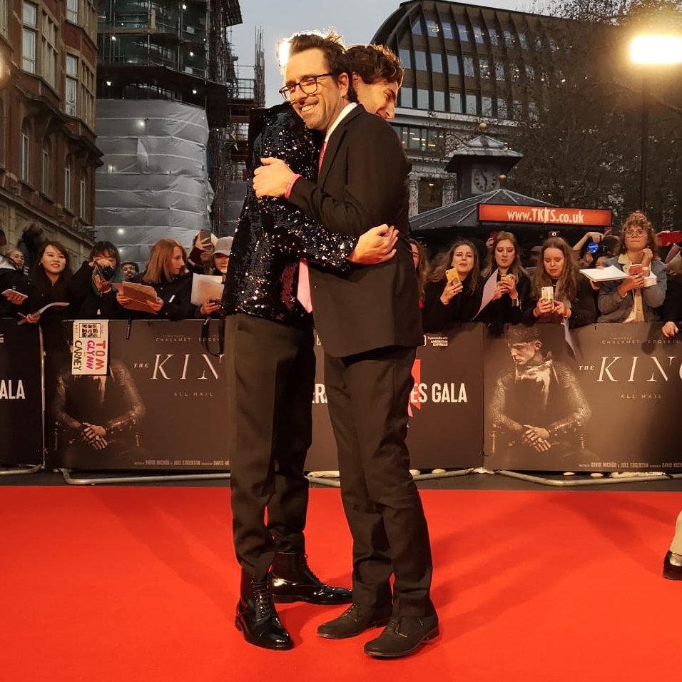 Timothée Chalamet In LouisVuitton @ “The King” 2019 BFI London Film  Festival Premiere