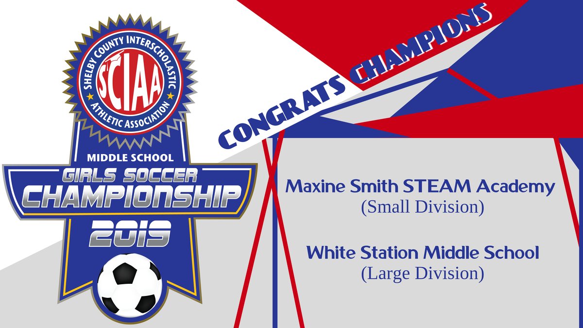 SCIAA Middle School Girl's Soccer Champions! GREAT WORK! #sciaafever #scsis901
