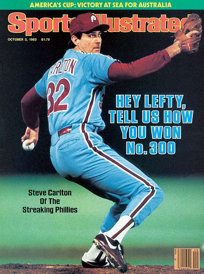 classictvintros's tweet image. Today in 1983 Steve Carlton appears on the cover of Sports Illustrated in honor of his 300th victory!
#SportsIllustrated #stevecarlton @PhilliesNation
