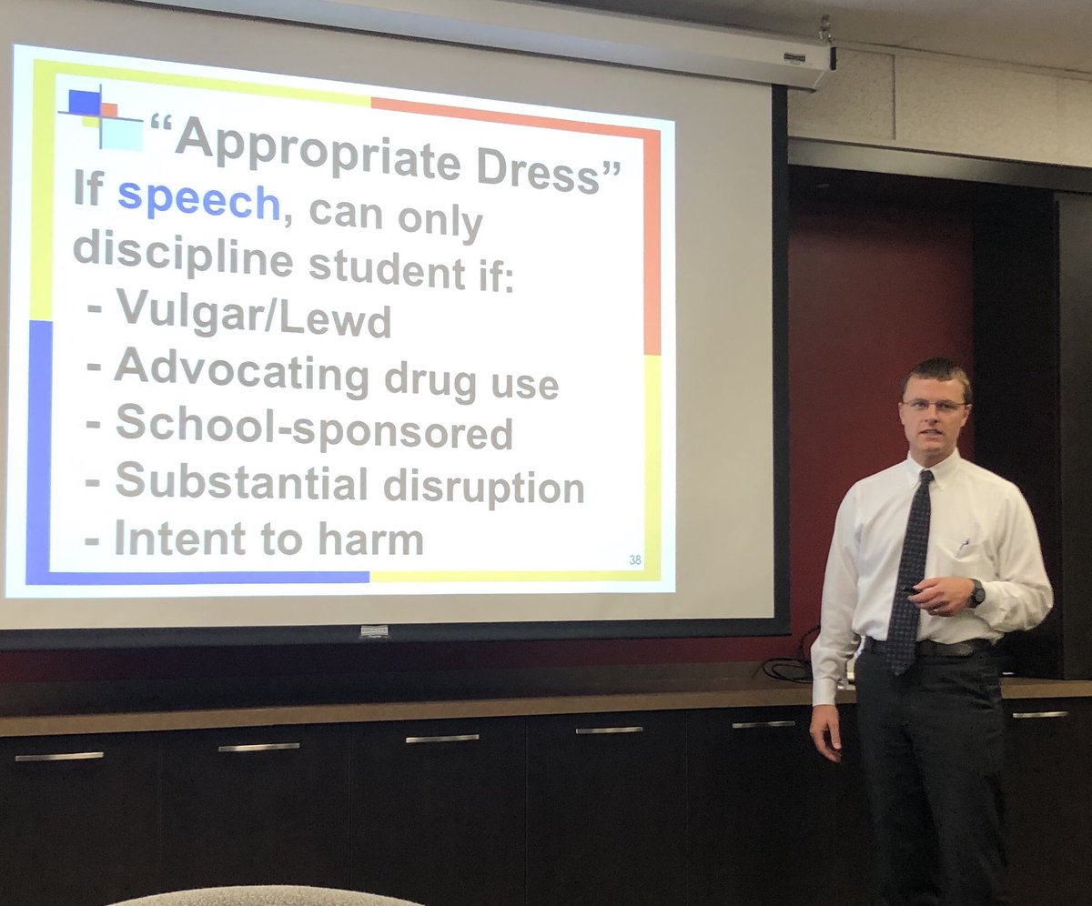 John Skretta (@jskretta) on Twitter photo Justin <a href="/JustinKnightNE/">Justin Knight</a> models & describes wardrobe & dress standard for schools, dispensing both legal wisdom & fashion advice to <a href="/NCSAToday/">NCSA Today</a> members at New Sups workshop. (Pen in shirt pocket optional). Justin <a href="/JustinKnightNE/">Justin Knight</a> models & describes wardrobe & dress standard for schools, dispensing both legal wisdom & fashion advice to <a href="/NCSAToday/">NCSA Today</a> members at New Sups workshop. (Pen in shirt pocket optional).