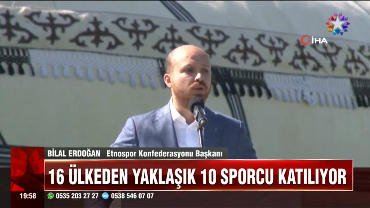 16 ülkeden 10 sporcu katıldı ne demek. Dünya'da 200 civarı ülke var zaten 10 sporcu katıldığına göre 200 ülkeden 10 sporcu deseydiniz daha havalı olurdu. #Etnospor #EtnosporFestivali #startv