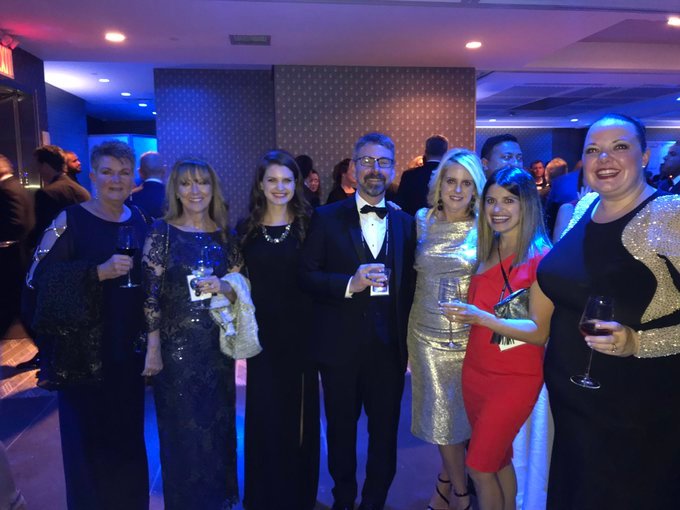 kestrafinancial's tweet photo. #TBT to last month's @wealth_mgmt Industry Awards ceremony! Here are a few team members donning their best evening attire in NYC. #Wealthies #WMIA19 https://t.co/Zz8ifuUPe6