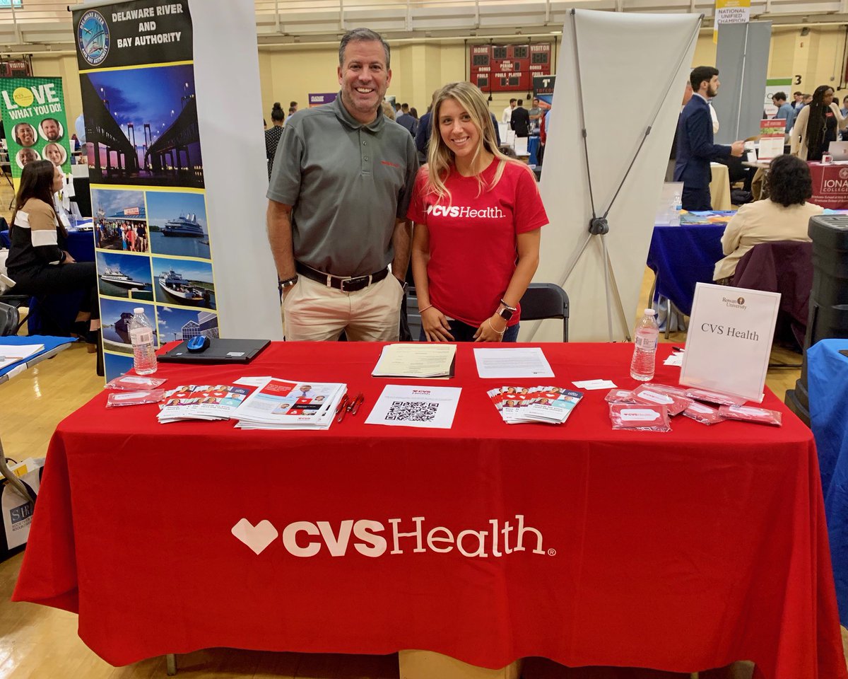 chris13wright's tweet photo. Finding the future of CVS with @cpagonis_cvs  at Rowan University today.  #R13Phanatics4care https://t.co/7I5gs0fCQx