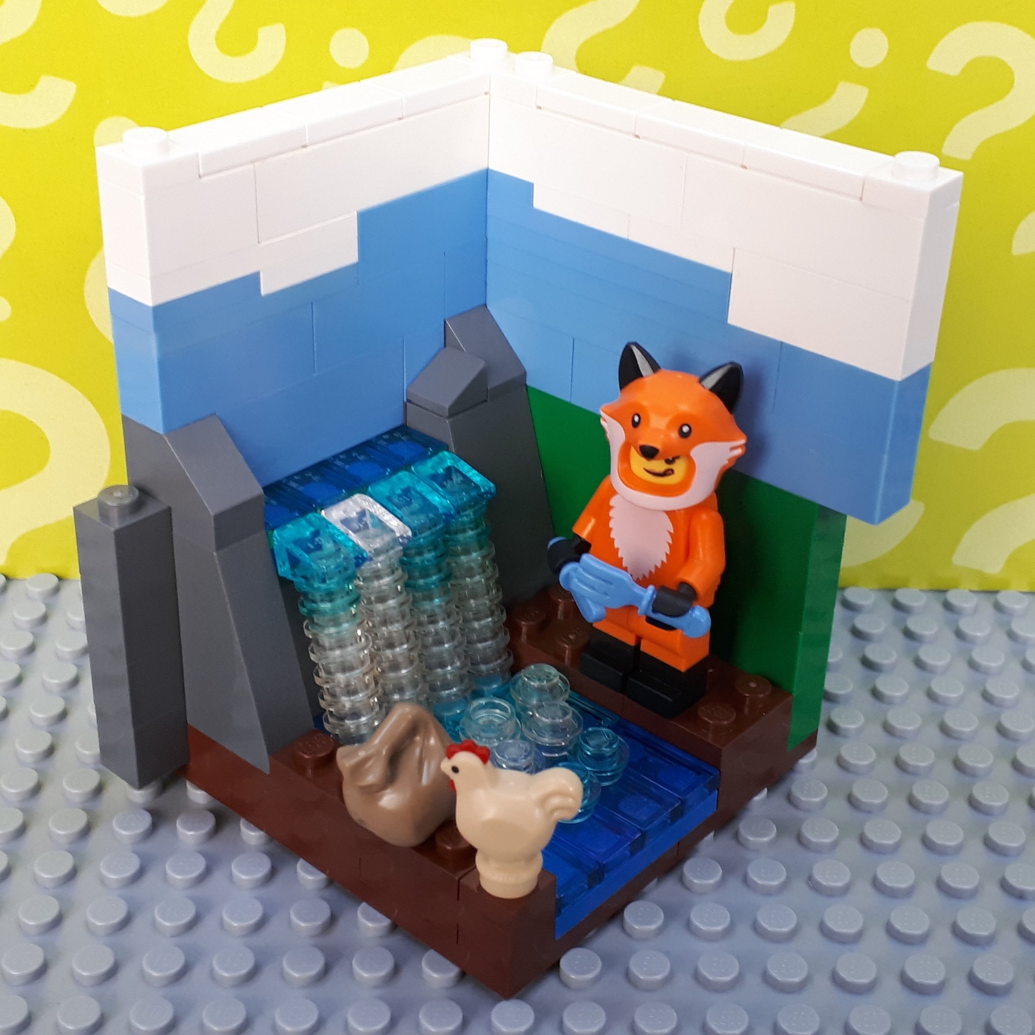 Lego fox suit minifigure 2025