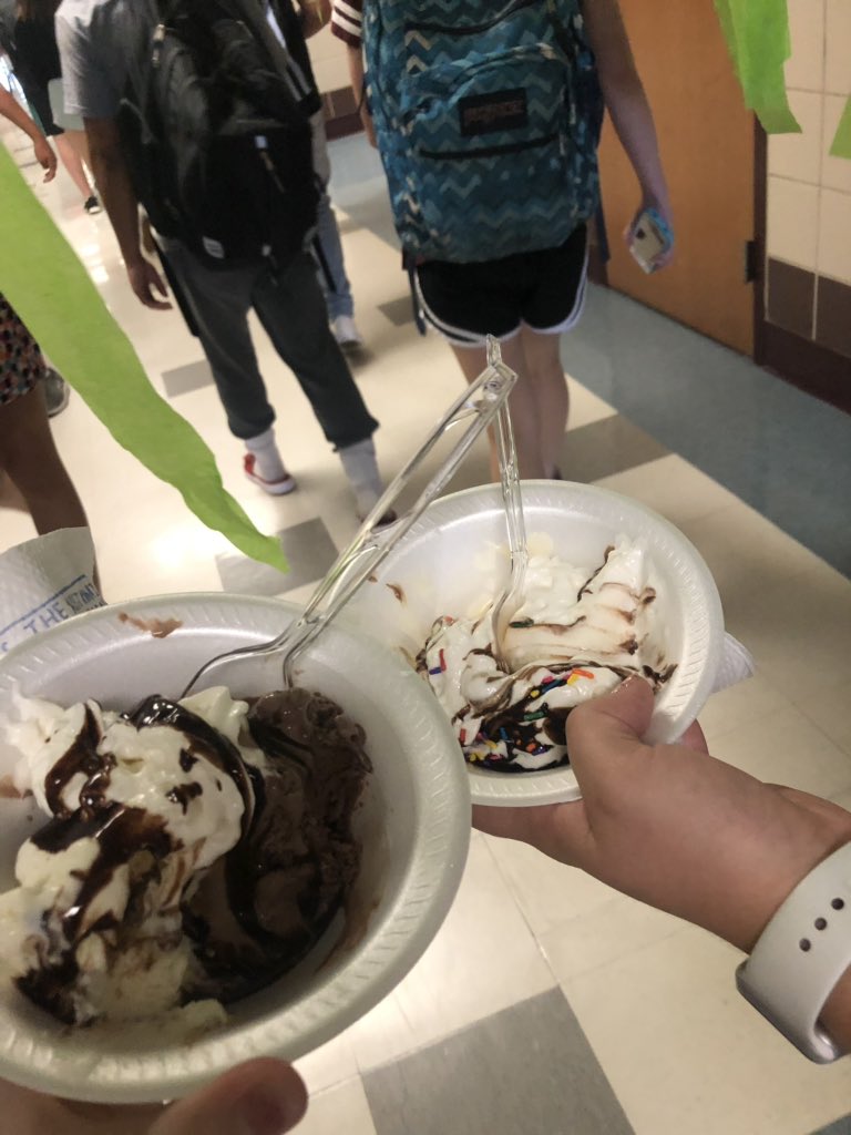 Thank you <a href="/stuco_chhs/">CHHS STUCO</a> for the yummy sundae to make this homecoming week even sweeter! @CoachAdamsCHHS