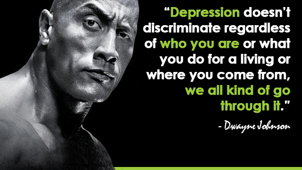 Depression can affect anyone, even the Rock. If you want to talk to someone about your feelings, we are here to help.
Cowlitz County Services 360-423-0203
Grays Harbor Services 360-612-0012
#MentalHealthMatters