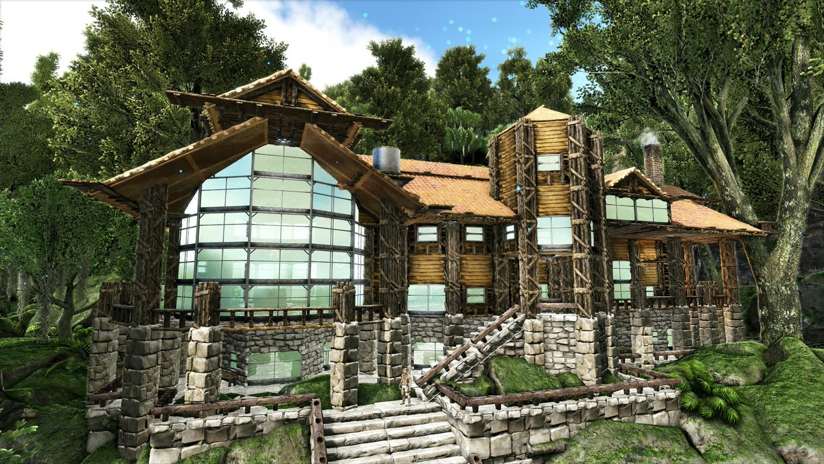 The Pilgrim On Twitter This Is My Forest Mansion Built On