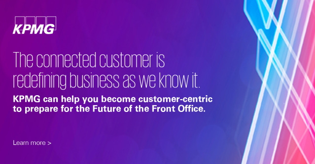 How can organizations best respond to the customer and #technology disruptions that are driving front office transformations? bit.ly/2oM6mcq <a href="/J_Hernandez_CX/">Julio Hernandez</a> <a href="/KPMG_US/">KPMG US</a> #CustomerSuccess #CustomerExperience