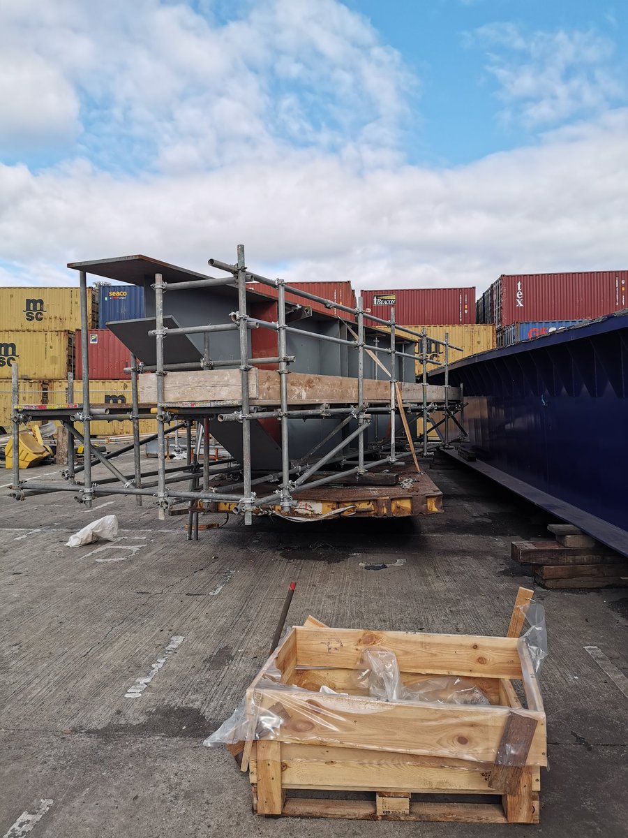 vertecscaffold's tweet photo. PD Ports (Teesport) https://t.co/ym7PNkMVpQ