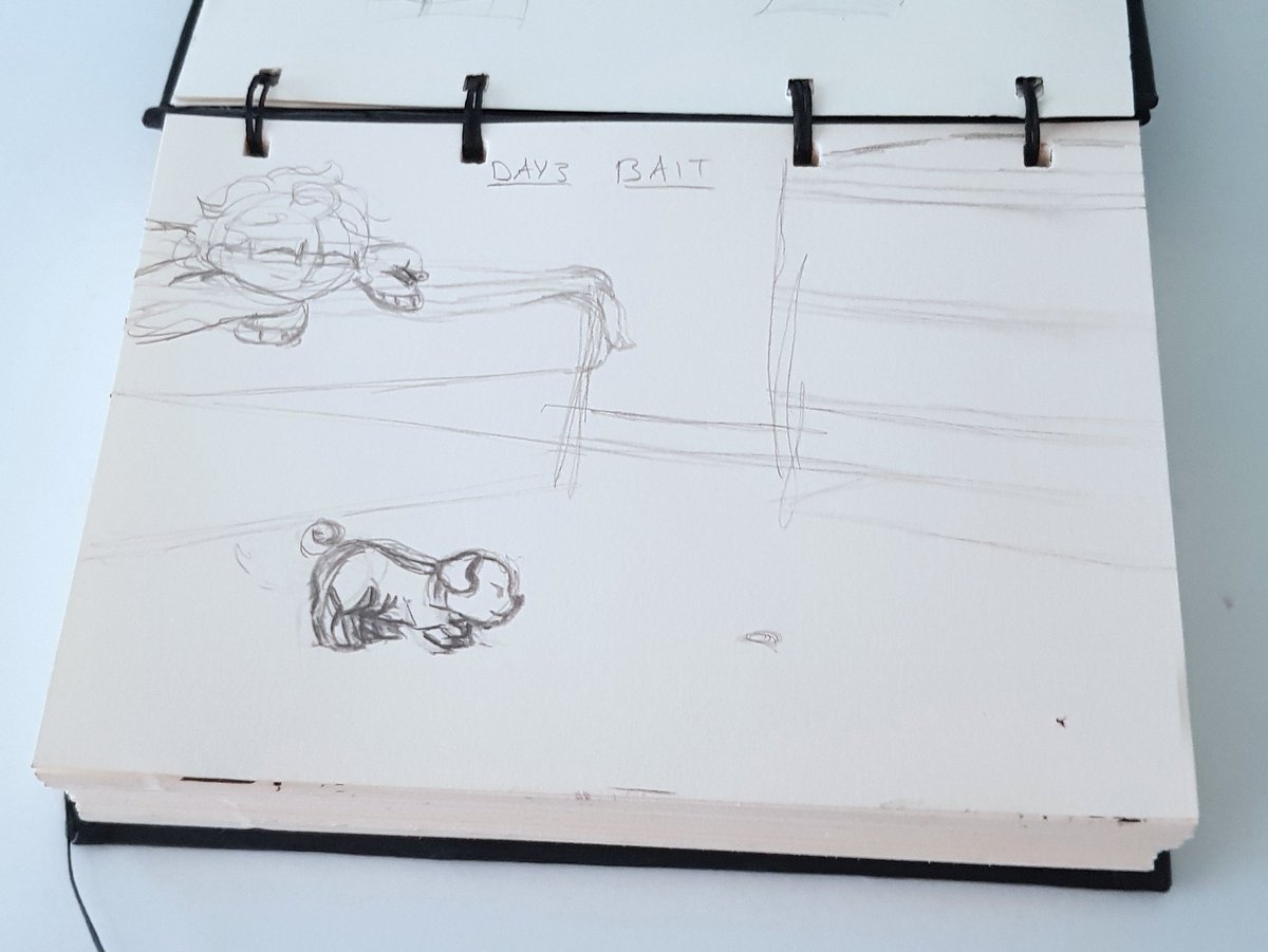 Didn't have much time today so this is the best I've got #Day3 of #Inktober2019 #bait