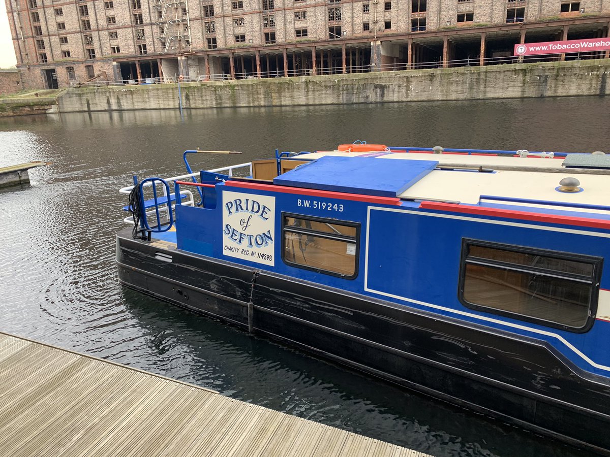 mcveigh_owen's tweet photo. Thank you @sovinigroup for our fabulous tour of liverpool this morning on @prideofsefton1 , our children will love your very kind offer of trips on your beautiful narrow boat , special thanks to @AnnOwensOVH and @traceface82 for your hospitality. https://t.co/GPKJ7C98Da