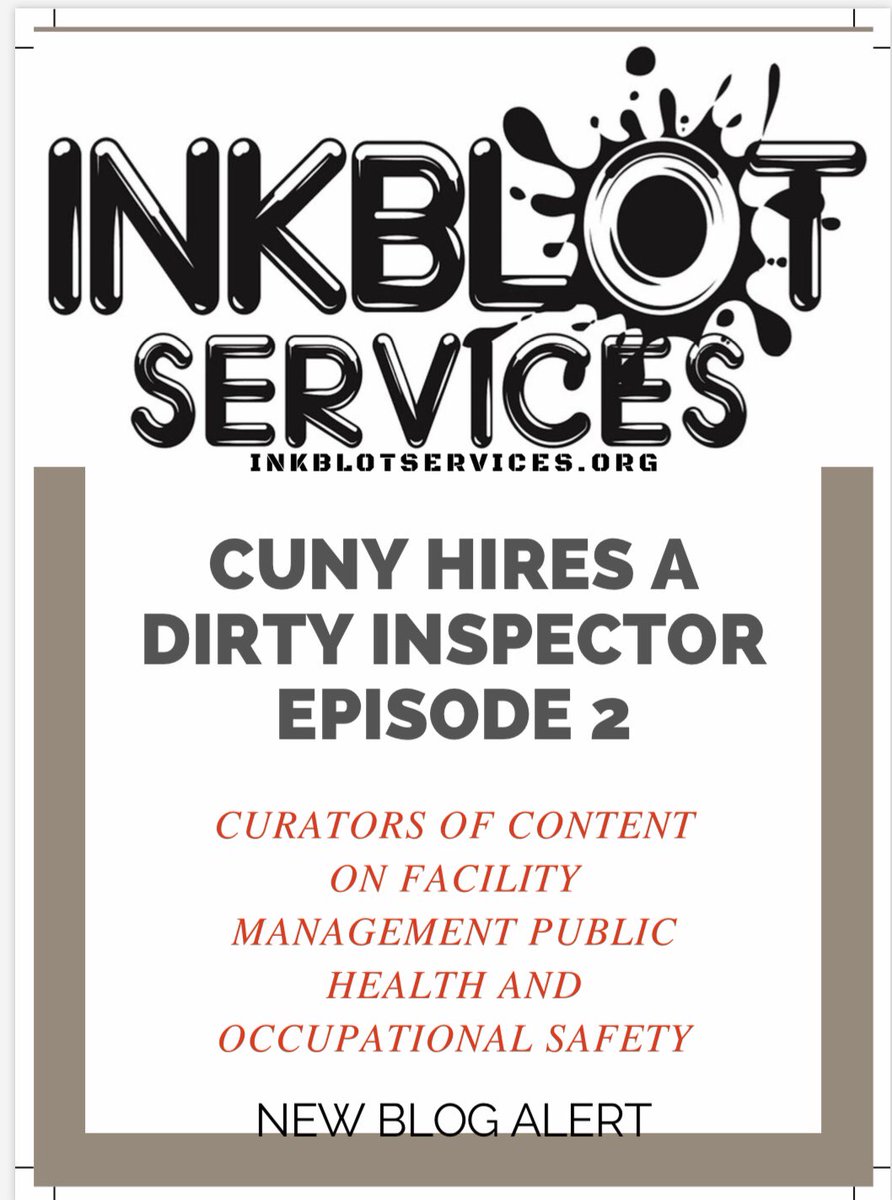 InkblotServices's tweet photo. Bribery cronyism nepotism in the public sector. https://t.co/88IHvuxGXw #inkblotlife #careermix https://t.co/qq2fhPu9sX