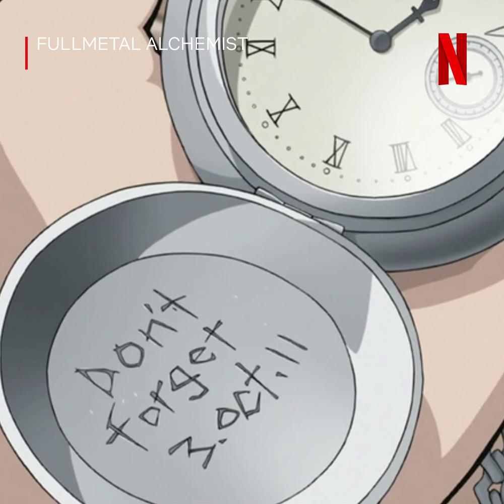 NetflixES's tweet photo. RT si eres del 3 de octubre de 'Fullmetal Alchemist' y FAV si eres de 'Chicas Malas'. https://t.co/nOhmXKGus5