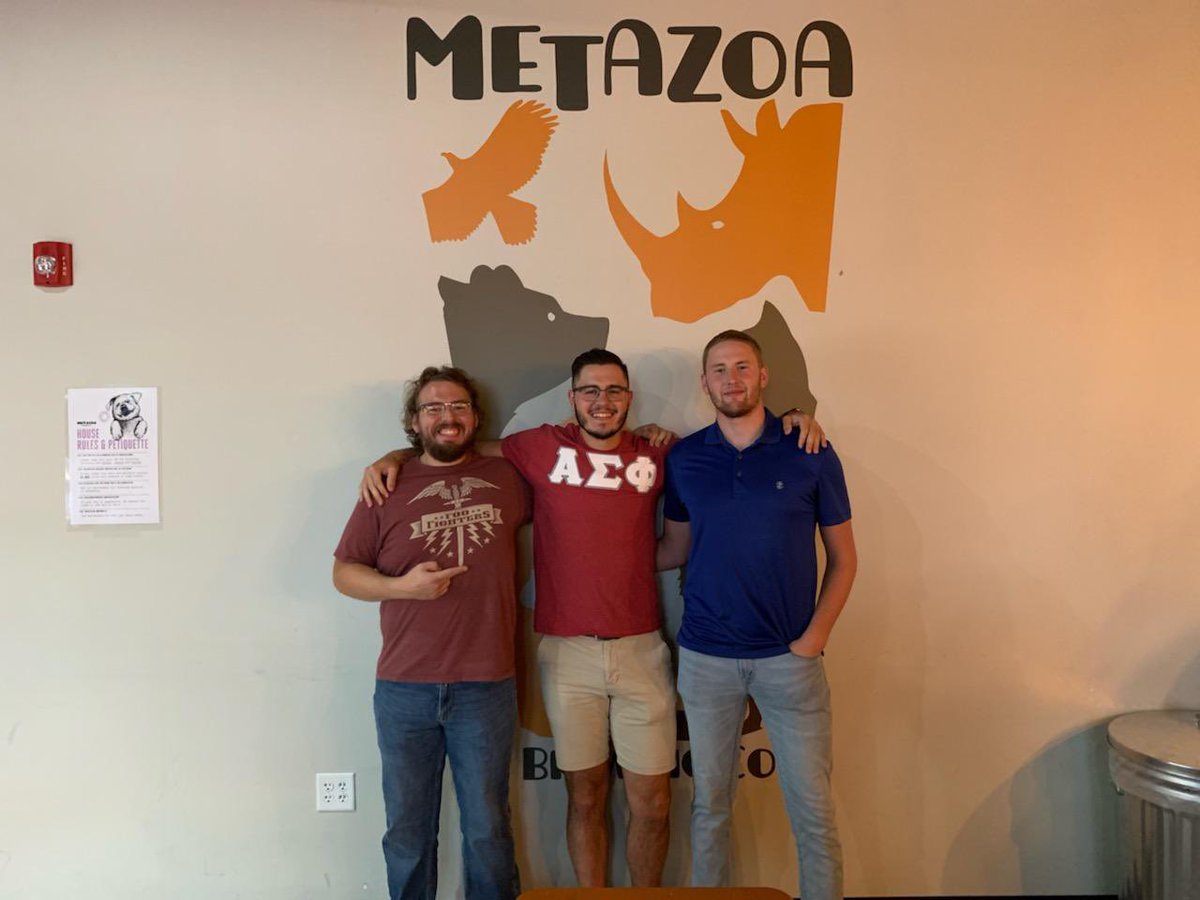 TUAlphaSig's tweet photo. Our Alumni attended a networking event being help by nationals at the metazoa brewing company!! https://t.co/MKnzFcn5fZ