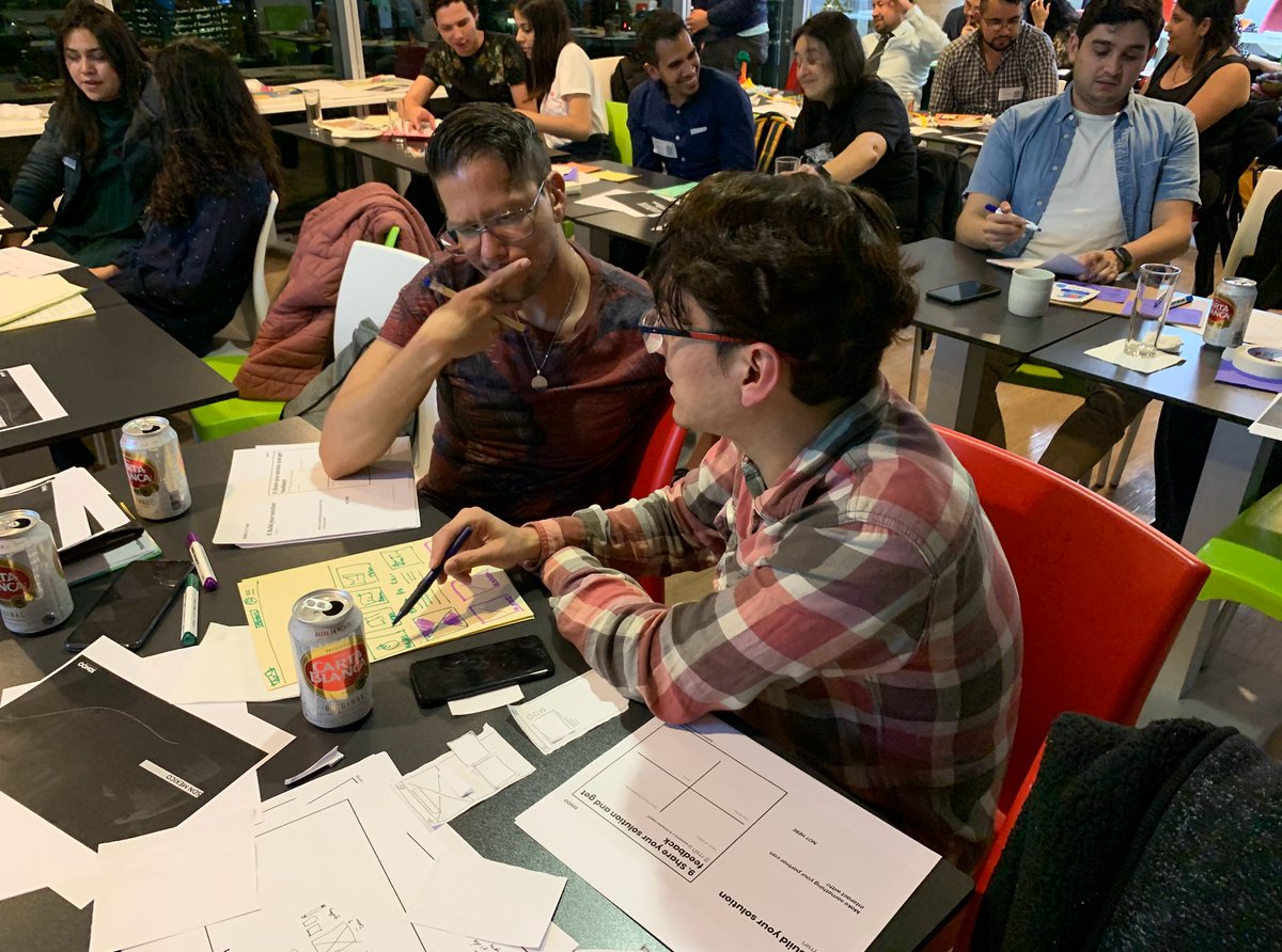 ⚡⚡#CONVERGEMX es una conferencia organizada por Globant con un foco en #transformacióndigital, #UX y #ServiceDesign. En colaboración con la Service Design Network Mexico se realizó un #DesignThinking #Workshop