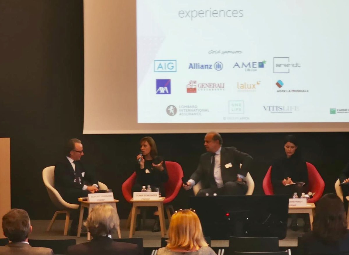 LilycareFr's tweet photo. Notre Intervention de la @ChambreNCGP @BenoistLombard a la 5ème journée du courtage à #Luxembourg organisée par l’APCAL avec la participation de l’ACA #APCAL #ACA #digitalisation https://t.co/Cx3kBy5NQH