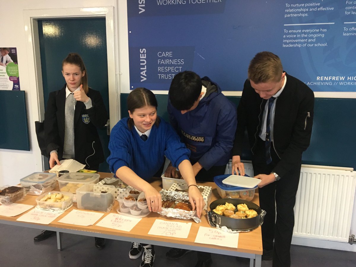 First Fundraiser Done! 🍰🧁First Bake sale was a great success and we’ve still got another one tomorrow! Thanks to all who made something and to the great sales team! #baking