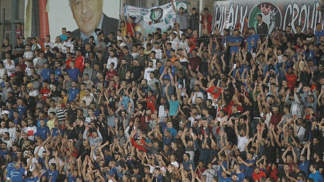 AlAinSports's tweet photo. #الرجاء المغربي يتأهل إلى ثمن نهائي #كأس_محمد_السادس_للأندية_الأبطال بعد فوزه على #هلال_القدس الفلسطيني بهدفين دون رد في إياب دور الـ32 مستفيدا من انتصاره ذهابا 1-0 https://t.co/b06M06WHb0